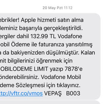 Vodafone Pay İzinsiz Sürekli Hesabıma Ek Ücret Yansıtıyor