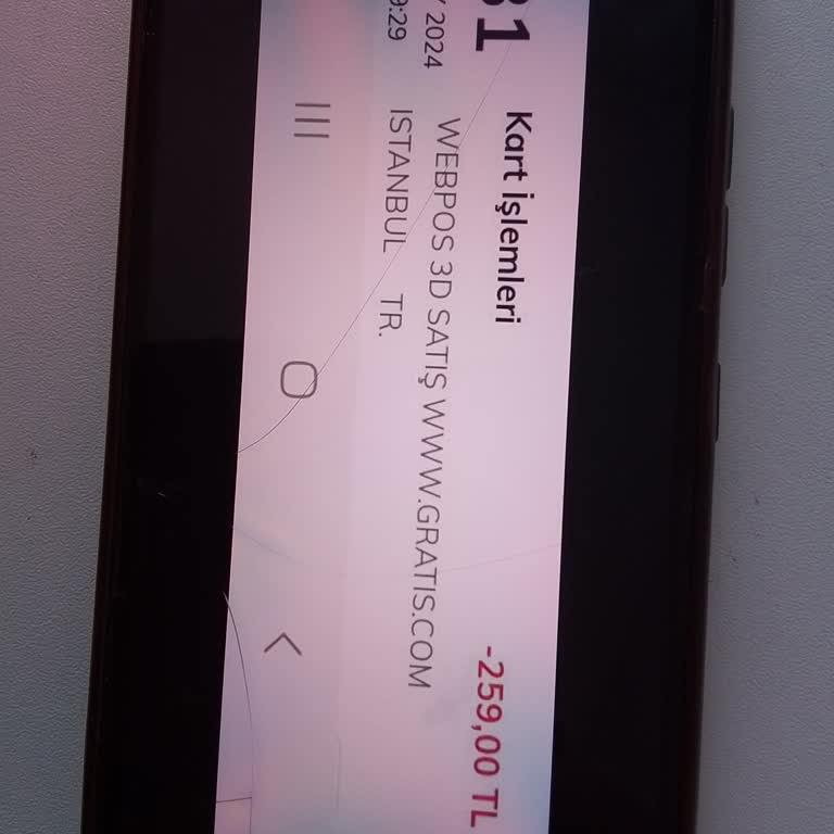 Gratis Sipariş Verilememesine Rağmen Param Çekildi