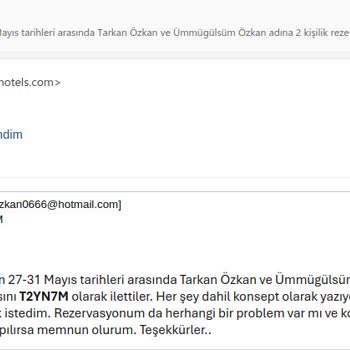 Bilet.com Haberim Olmadan İptal Edilen Otel Rezervasyonu & Mağduriyetim