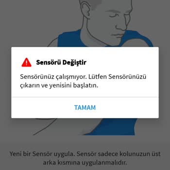 Freestyle Libre 6 Gün Kala Sensörü Değiştir Hatası Verdi