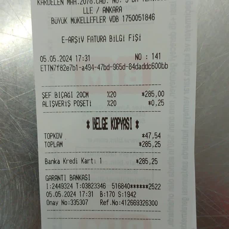 BİM Geri İade Sorunu