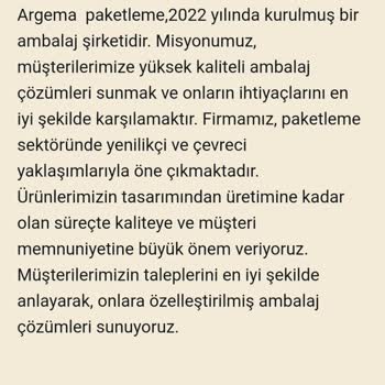 Argema Paketleme Kişisel Bilgilerimin Güvenliği Konusunda Endişeliyim