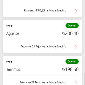 Vodafone 5 Katı Zam