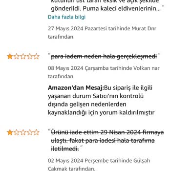 Puma Türkiye Kargomu Ulaştırmadı