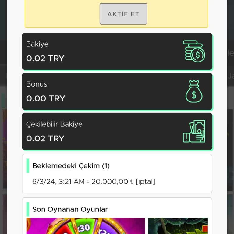 Casinoper 7 Saattir Ödememi Yapmıyor
