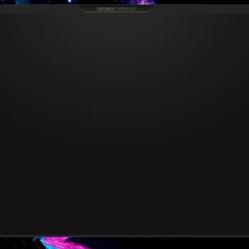 Nvidia GeForce Black Screen and Connection Error