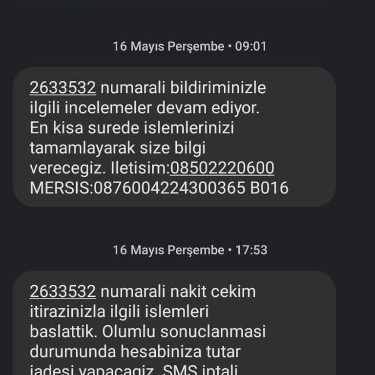 ING Bank, ATM Arızası Nedeniyle Hesabıma Geçmeyen Parayı İade Etmiyor
