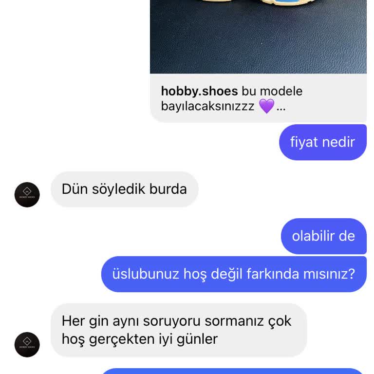 Hobby Shoes (Hobby.shoes) Sayfanın Rezil Üslubu
