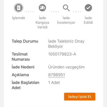 Koçtaş Online Mağaza İade Sorunu