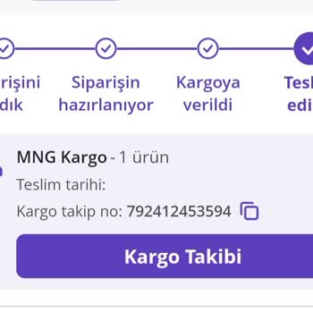 MNG Kargo Teslim Edilmeyen Kargo