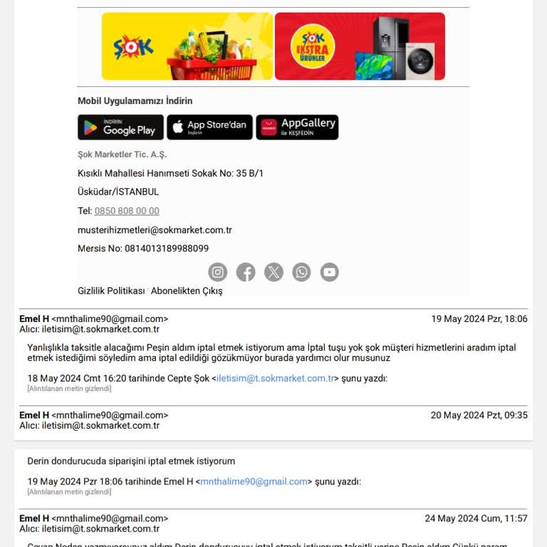 Şok Marketler Siz De Mağdur Olmak İsterseniz Cep De Şoktan Alışveriş Yapın!