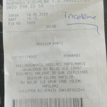 FLO Ayakkabı FLO Hatalı Ayakkabıyı Değiştirmiyor