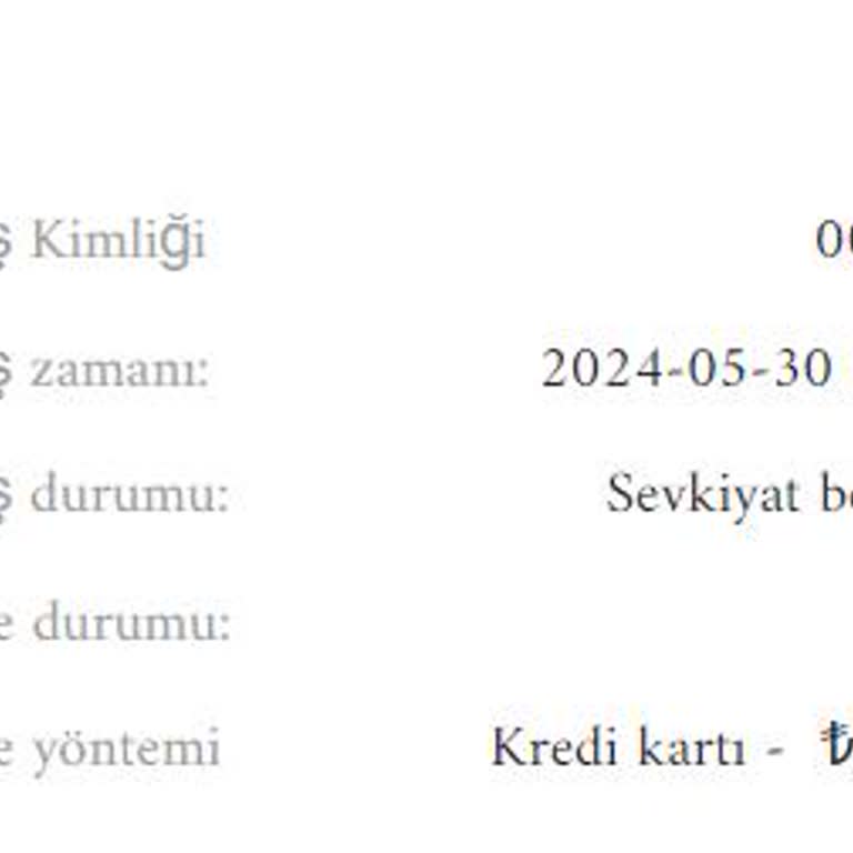 Linenstylish Siparişinde Sorun