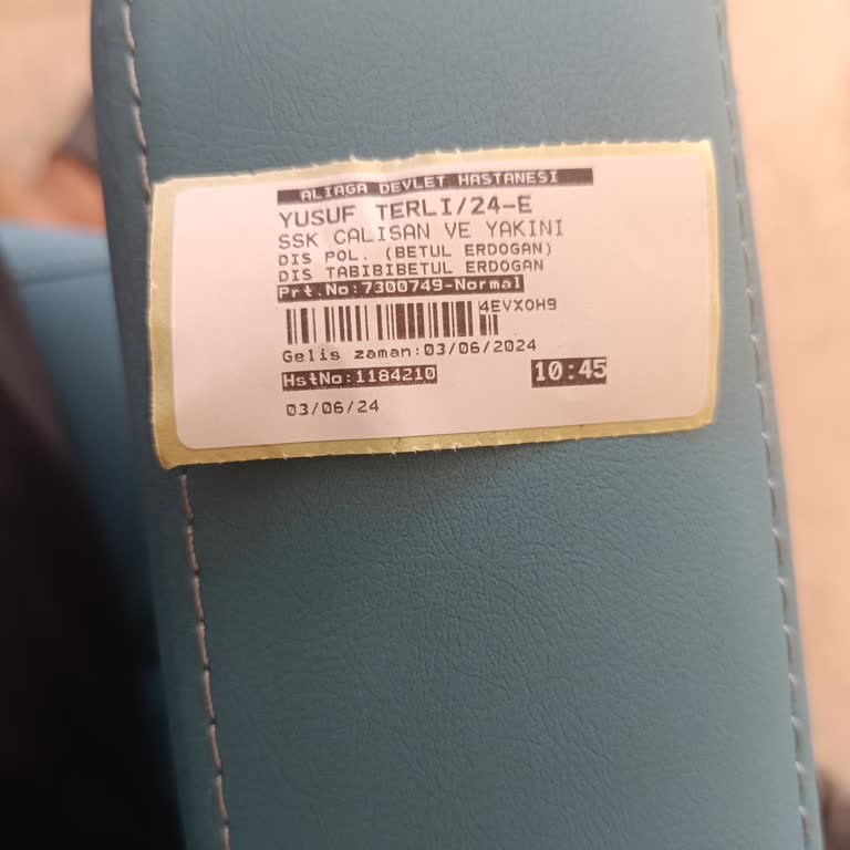 İzmir Aliağa Devlet Hastanesi Hastane Hasta Şikayeti