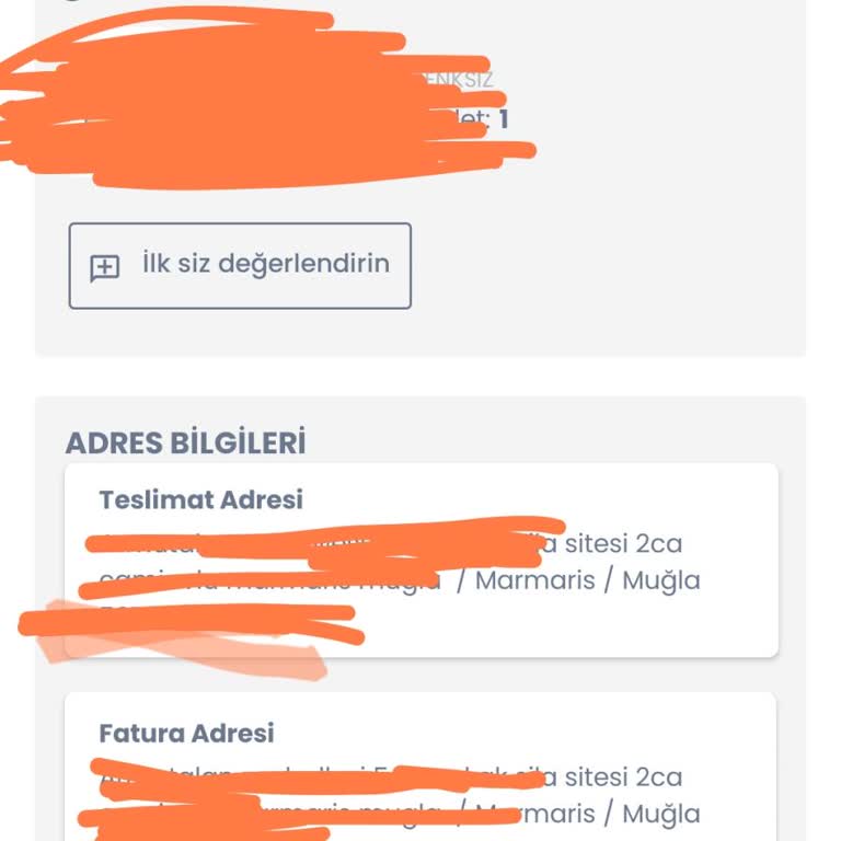 Sürat Kargo Kargo Teslimatı Başkasına Yapılmış
