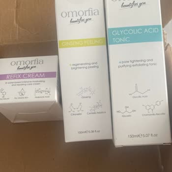 Omorfia Siparişin Eksik Paketleme Kötü, İlgili Değiller