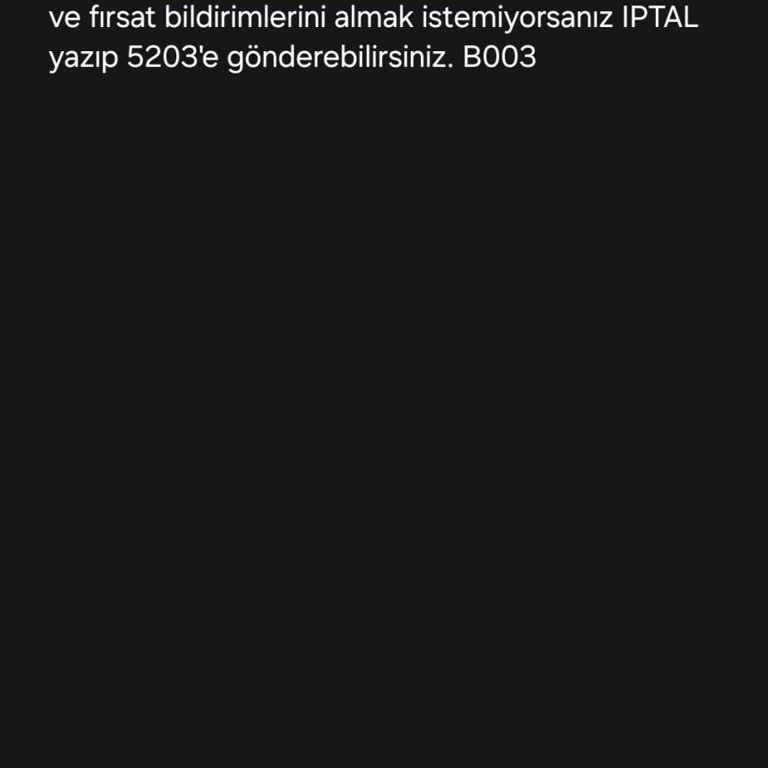 Vodafone 2300 Mesaj GB Avı