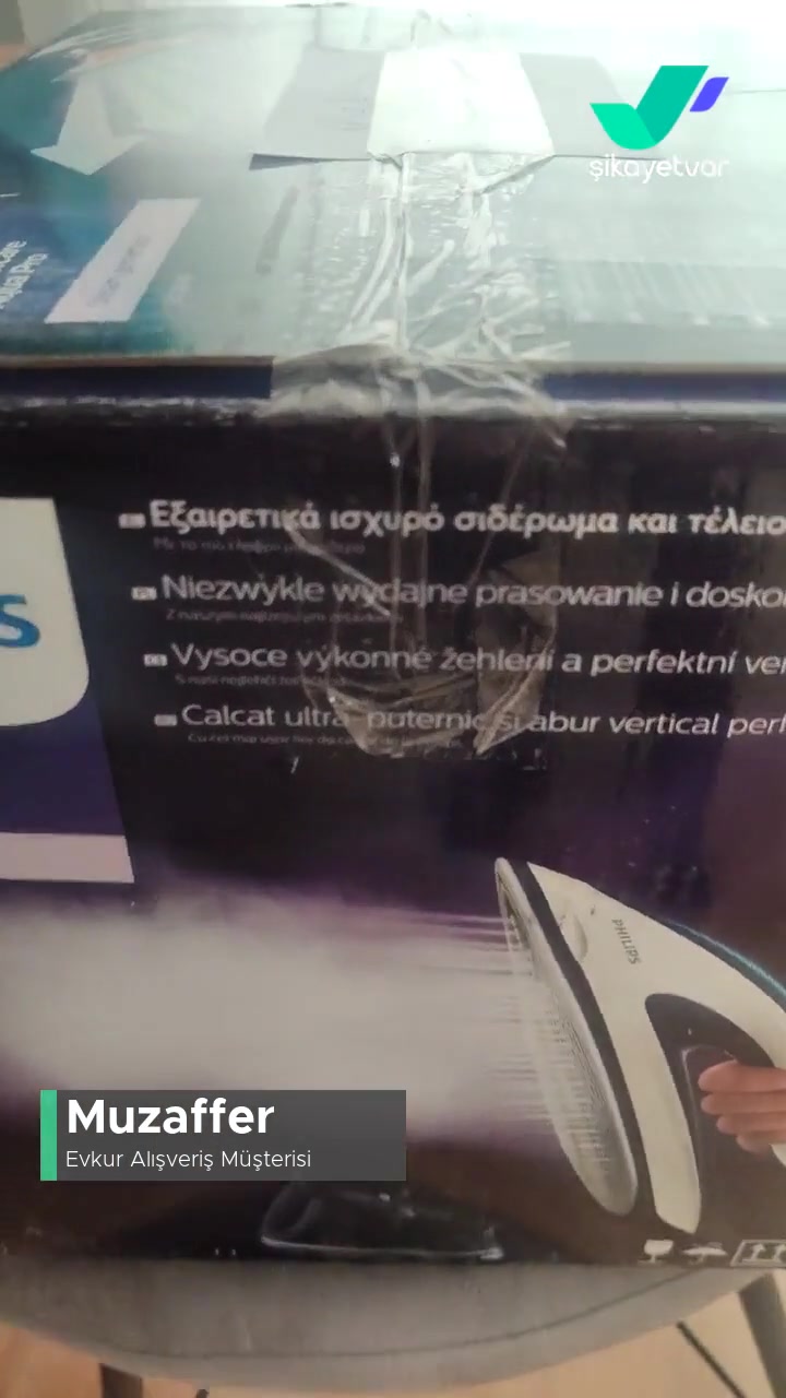 Evkur Alışveriş Philips Perfectcare Aqua Pro Ütü Sorunu! videonun kapak resmi