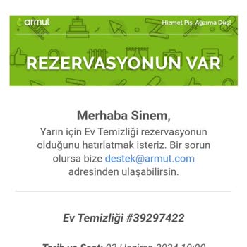 Armut Temızlık Hizmeti Son Dakika İptali