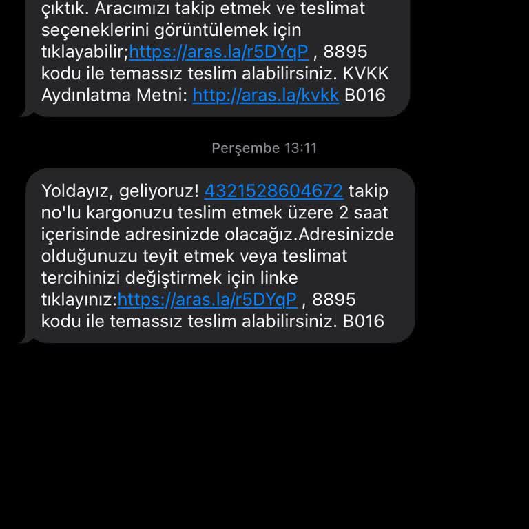 Aras Kargo Karamürsel Şubesinin Hoş Olmayan Tavırları.