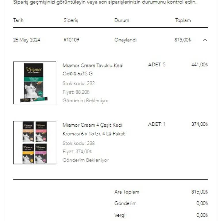 Burak Pet Parayı Alıp Ürünleri Göndermedi