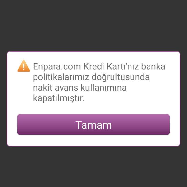 QNB Finansbank Nakit Avans Çekemiyorum Mağdurum
