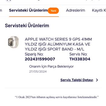 Teknosa Apple Watch Arıza Değişim Sorunu