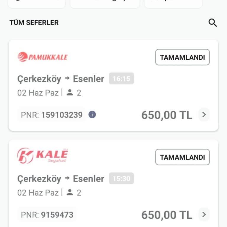 En Uygun Bilet Sitesi Ve Kale Firması Mağduriyeti