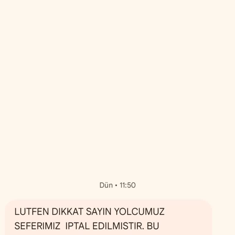 Kale Sefer İptal Mağduriyeti