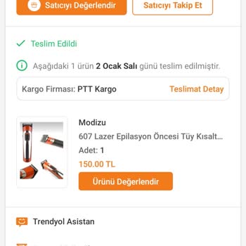 Ataşbey Tıraş Makinesi Trendyol