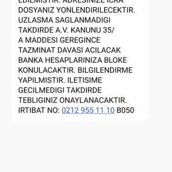 Hakara Hukuk (SMS) Yanıltıcı Mesajlarla İlgili Şikayet