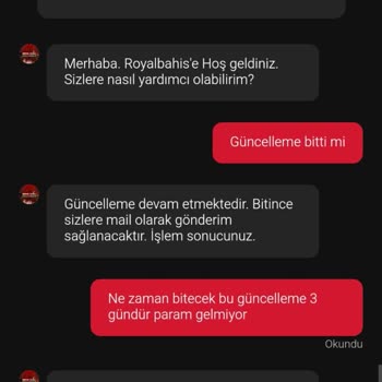 Royalbahis Royal Bahis Para Ödemiyor