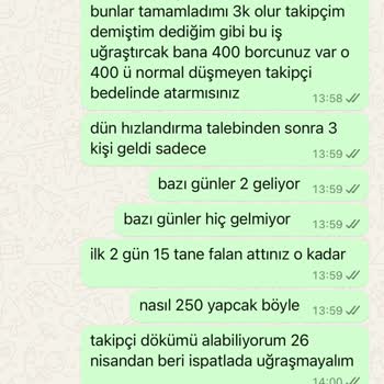 Toade.com Aldığım Takipçi Hizmeti Beklentilerimi Karşılamadı