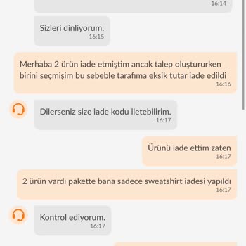 Trendyol Para İademi Yapmıyor