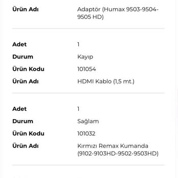 Digiturk Ekipman İadesinde Alınan Haksız Ücretler