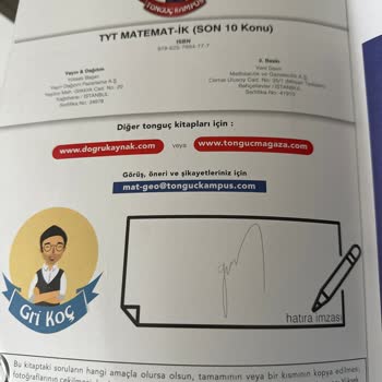 Tonguç Kampüs Soru Çözümleri