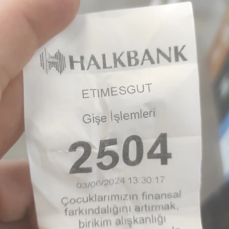 Halkbank'ın Sıra Saçmalığı