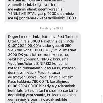 Vodafone Tarife Onay Alınmadan Yükseltildi
