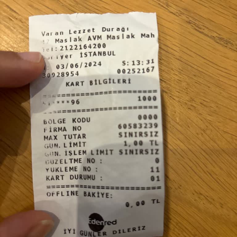 Ticket Restaurant Bakiye Yükleme Sorunu