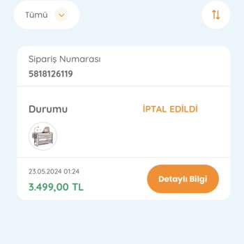 ebebek Kampanyadan Yararlandırmamak İçin Nedensiz İptal Edilen Sipariş