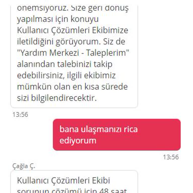 Yemeksepeti / Fiyuu Hatalar Zinciri