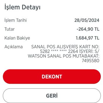 Watsons Uygulama Puanlarımı Vermiyor