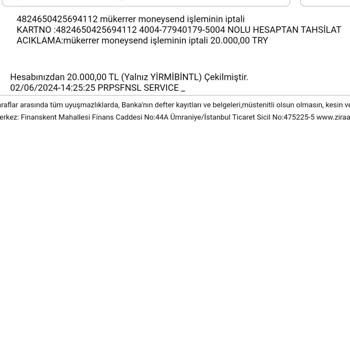 Ziraat Bankası Haberim Olmadan Para Çekildi Ve Çözüme Ulaşamıyorum