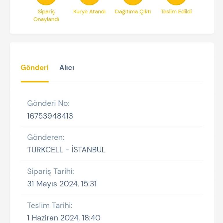 Paket Taxi Sim Kartımızı Teslim Etmedi