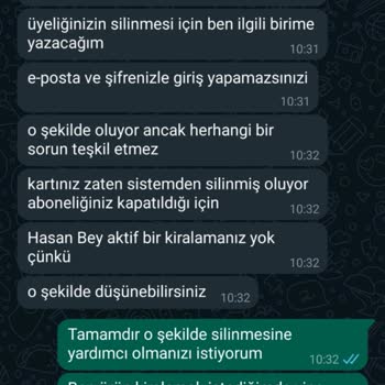 Kiralamini.com Kiralamini Üyelik İptali Yapmıyorlar!