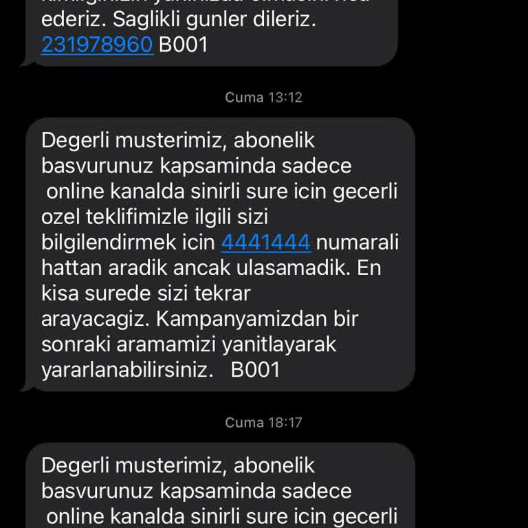 Türk Telekom Sınırlı Süreli Başvuru Hakkımı Yoksaydı Sözünü Tutmadı