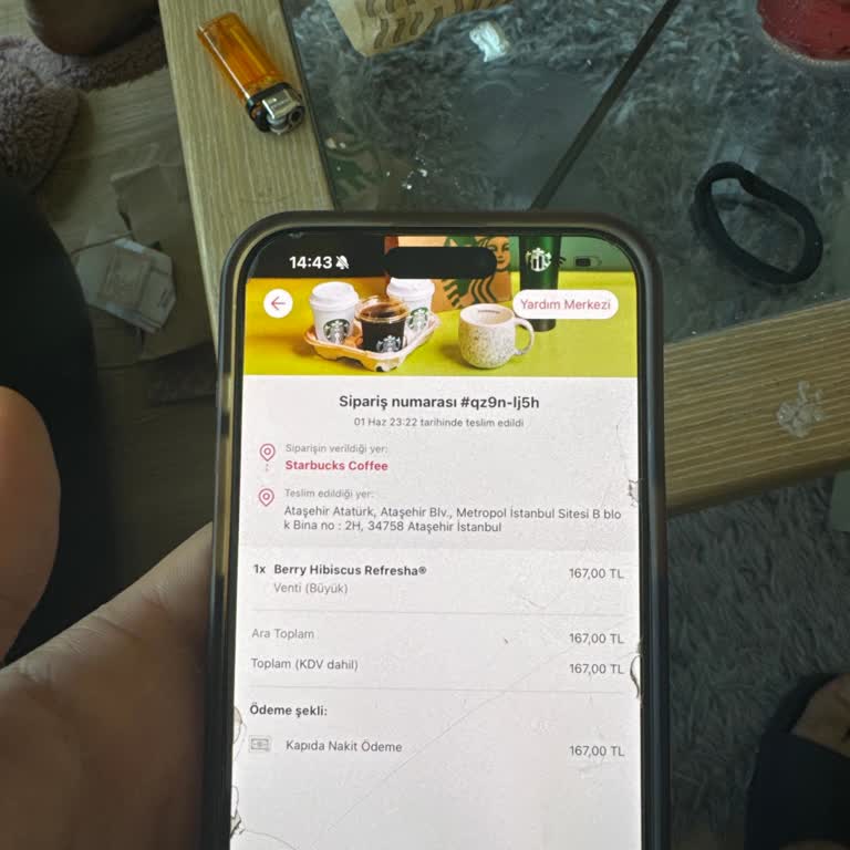 Yemek Sepeti Kuryesi İle Yaşanan Ödeme Sorunu