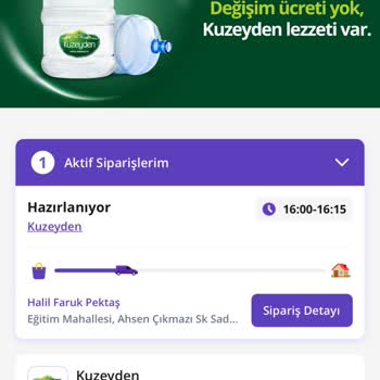 GetirSu'yun 4 Saatlik Sipariş Mağduriyeti