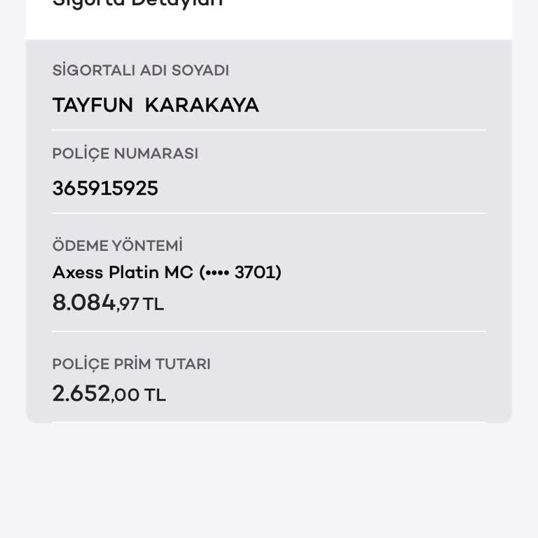 Akbank Özel Tamamlayıcı Sağlık Sigortası