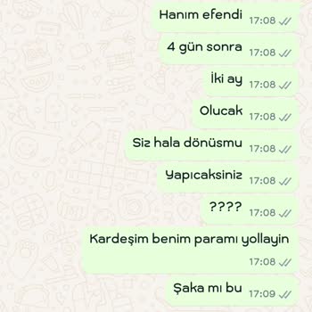 Butik Ponçik Şikayet Paramı Da Vermiyorlar Üründe Yollamıyorlar